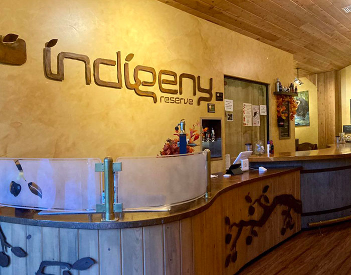 indigeny tasting bar entrance